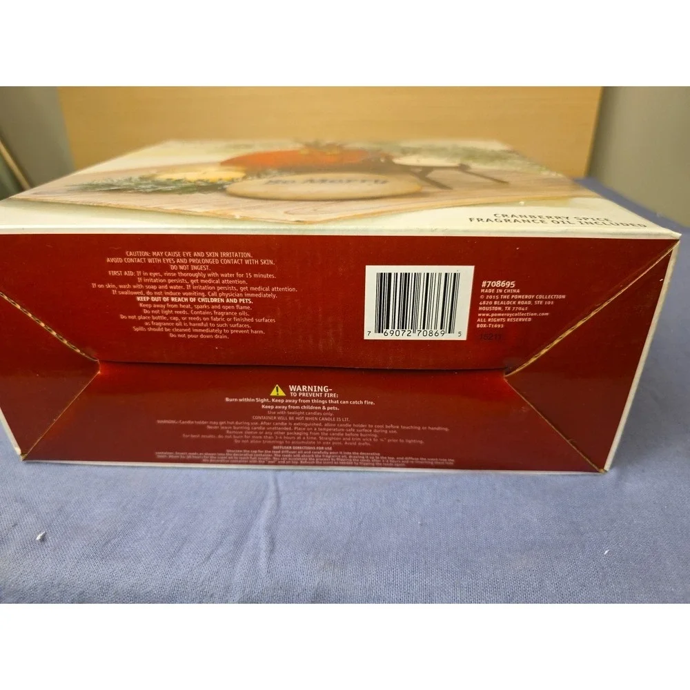 Reed Garden Brand New In Box. Merrily Reed Garden. Cranberry Spice Complete Set.